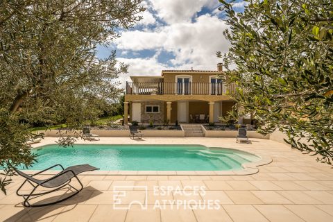 Maison avec jardin et piscine dominant les Corbières