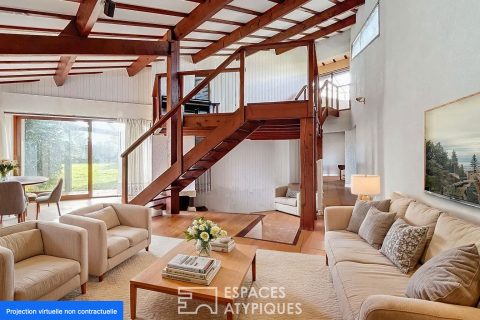 Charming architect-designed house in the heart of a privileged setting
