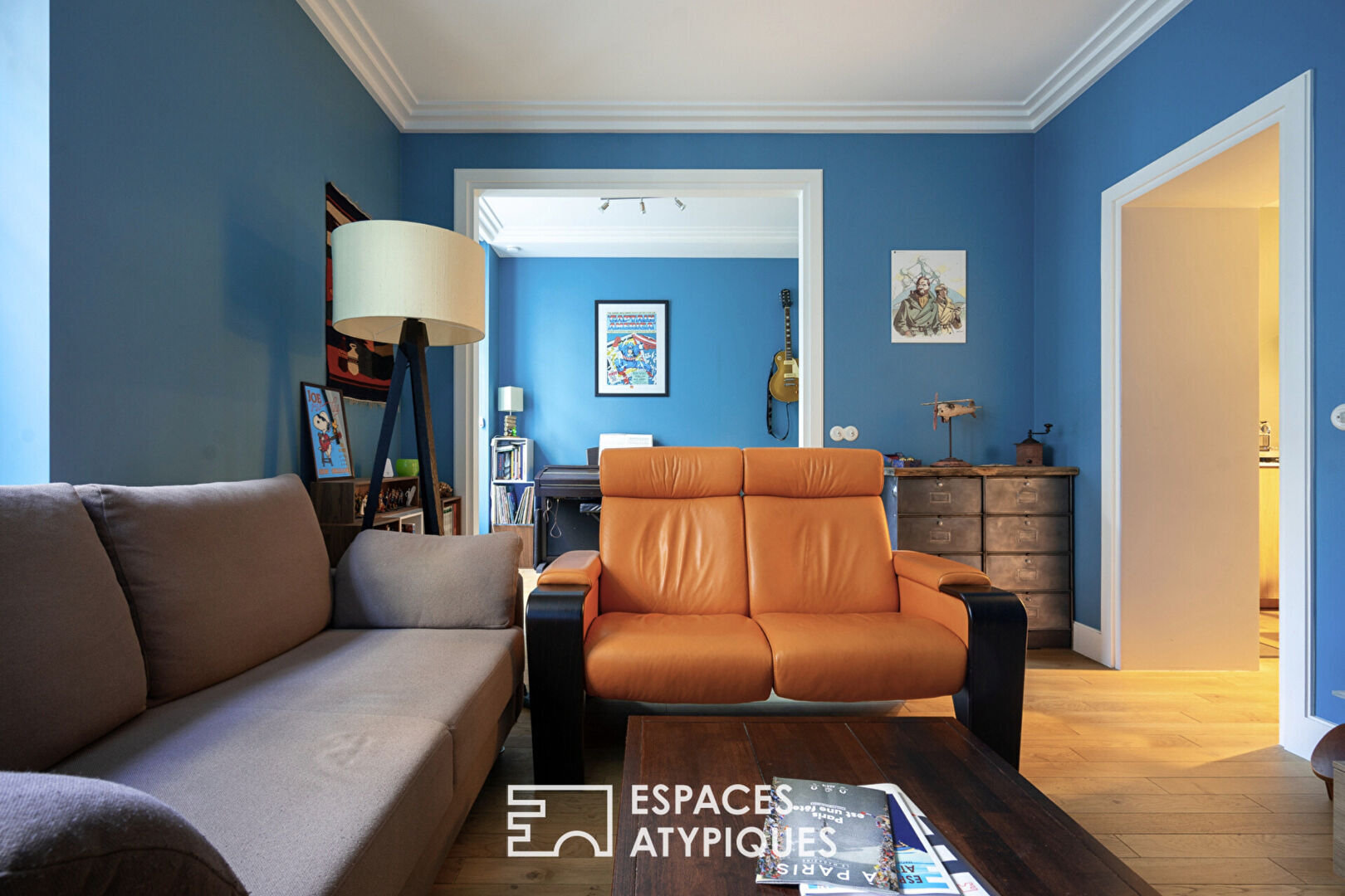 Apartment renovated by architect in the heart of the Petit-Montrouge district