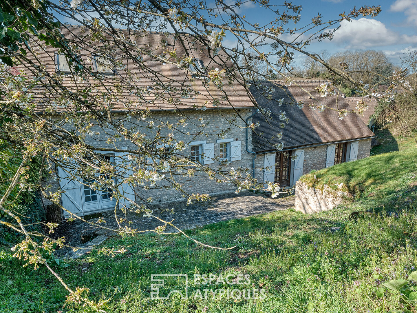 L’authentique maison de campagne au calme et aux portes de Paris