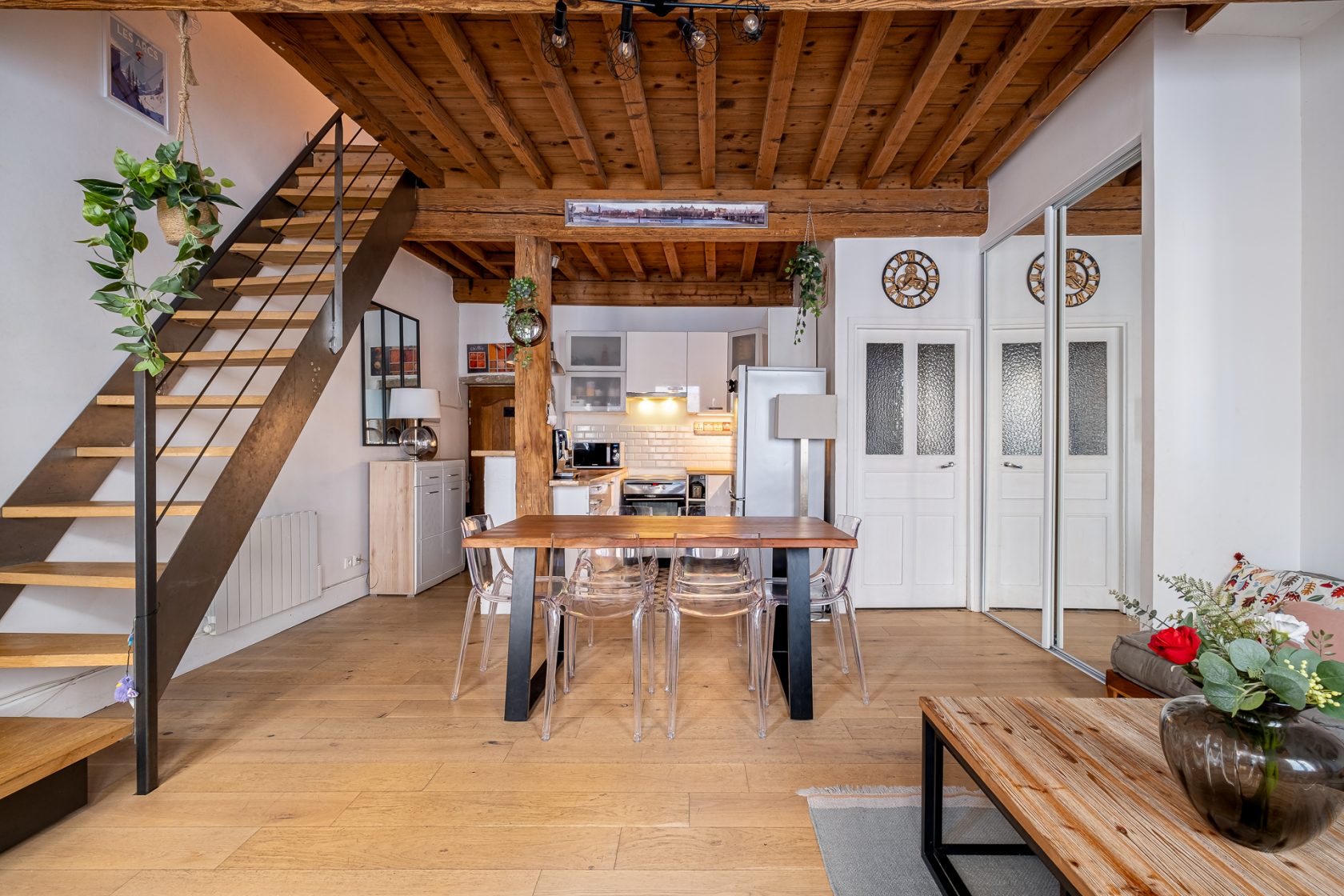 Duplex in the heart of Croix-Rousse