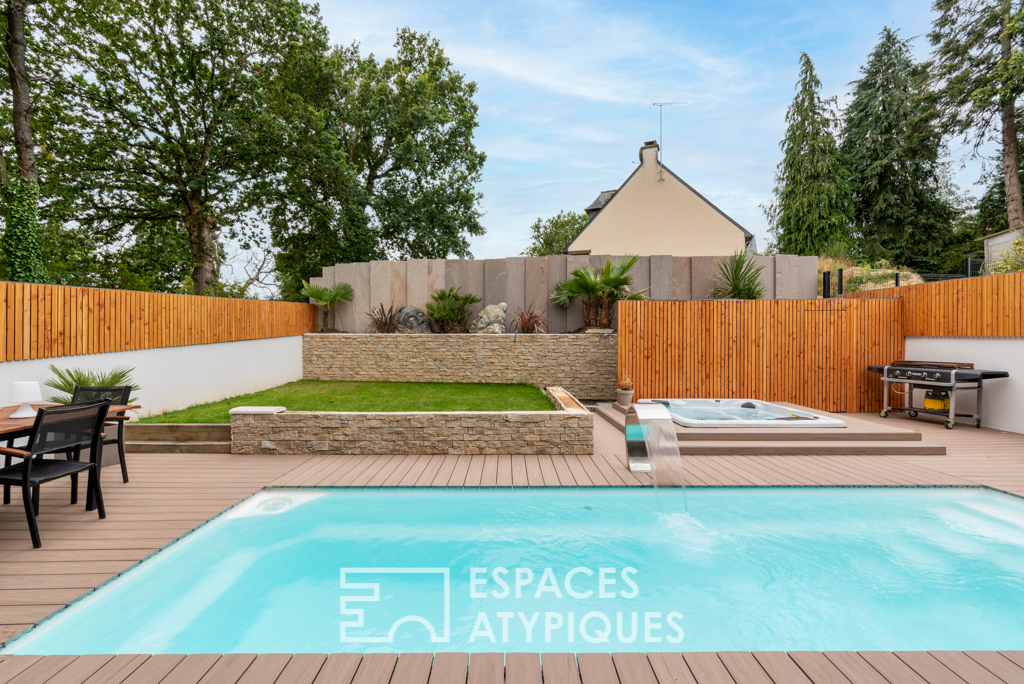 Elegant architect-designed villa fifteen minutes from Rennes