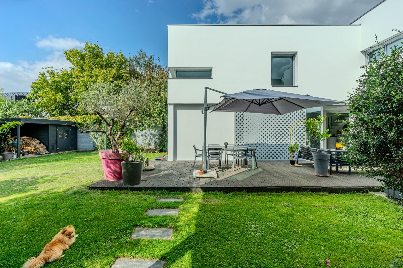 Maison d’architecte unique dans le bourg de Vertou