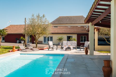 Demeure de caractère avec jardin paysagé et piscine