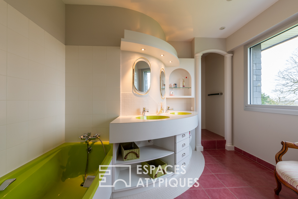 Maison d’architecte à quinze minutes au Sud de Rennes