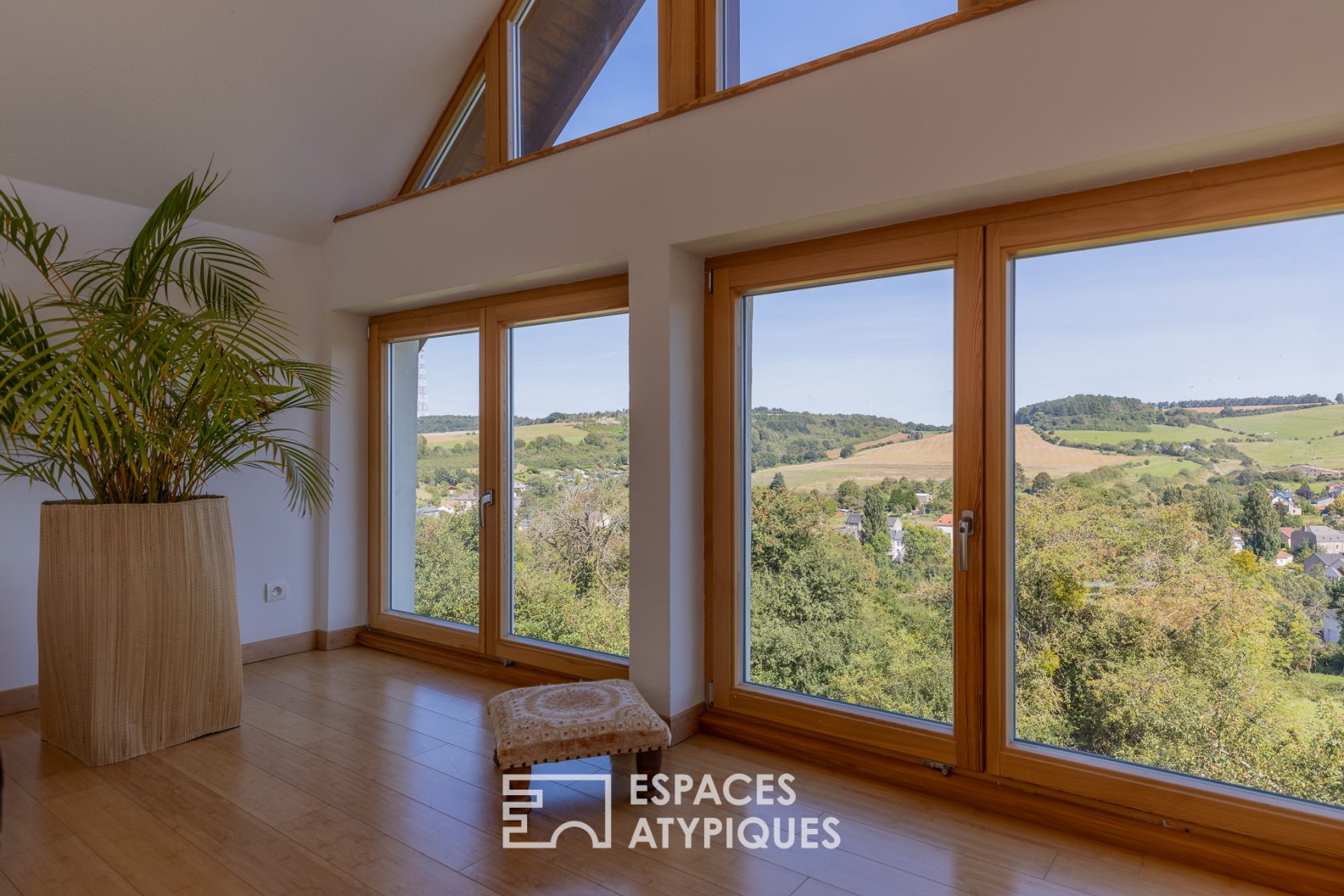 Maison contemporaine avec vue imprenable