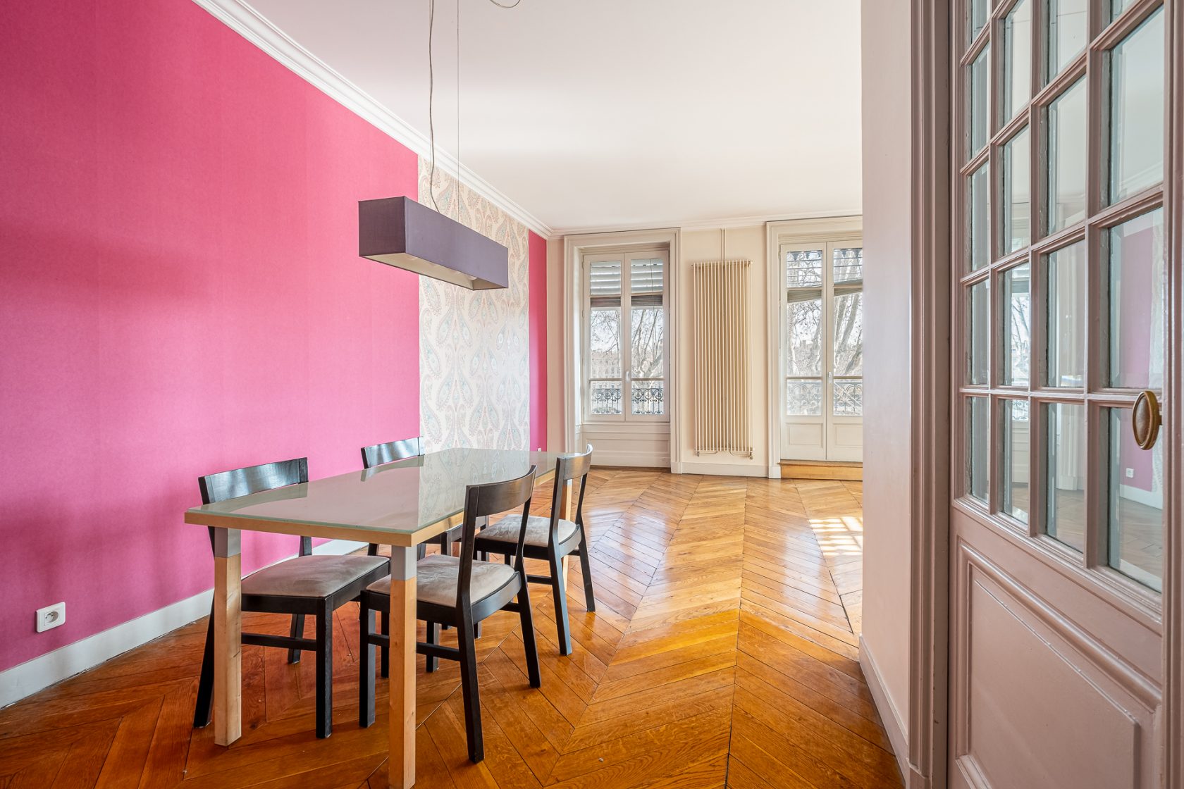 Appartement meublé vue Saône et Palais de Justice