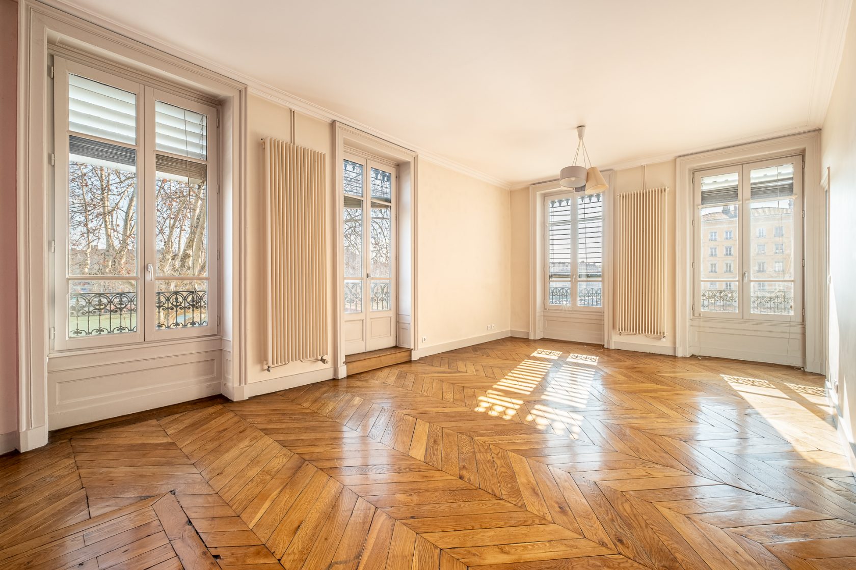 Appartement meublé vue Saône et Palais de Justice