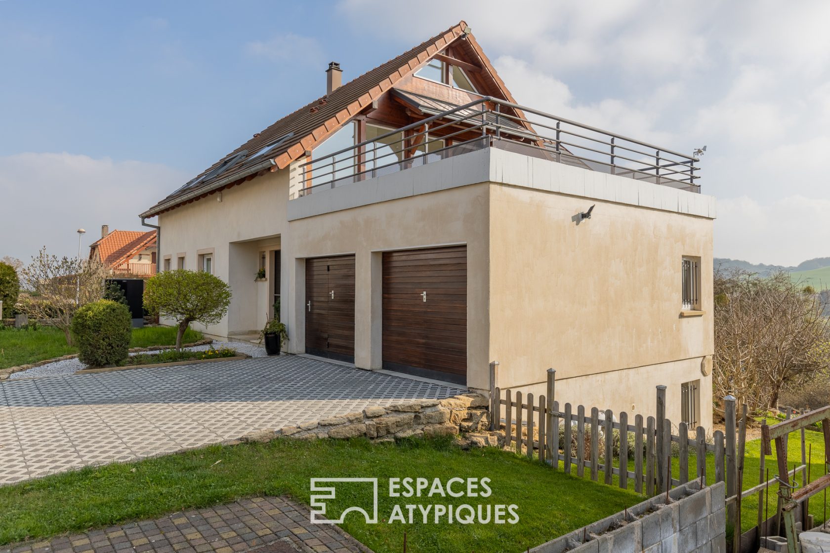 Maison contemporaine avec vue imprenable