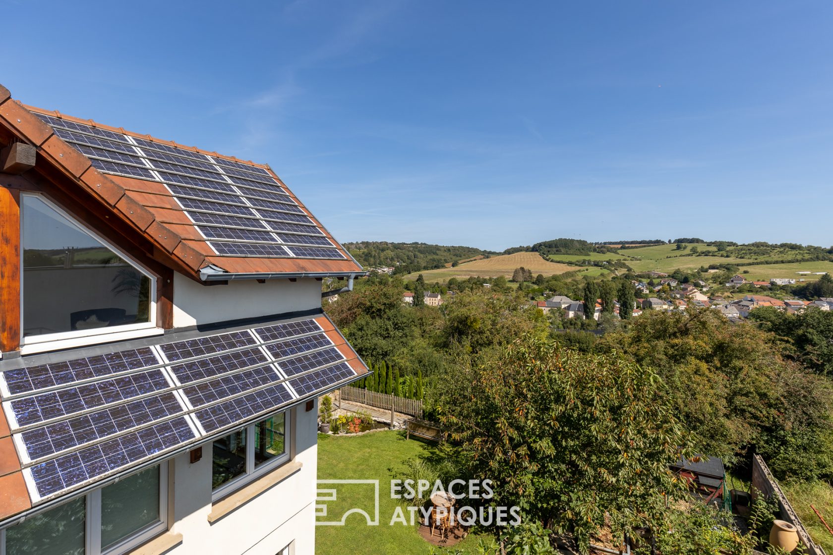 Maison contemporaine avec vue imprenable