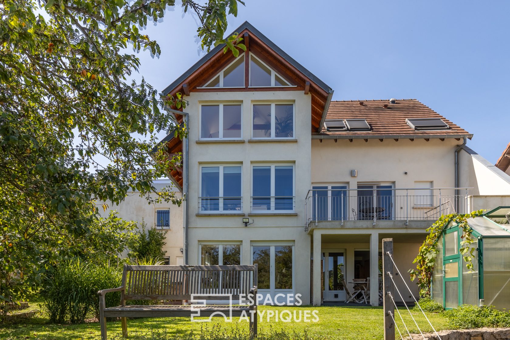 Maison contemporaine avec vue imprenable