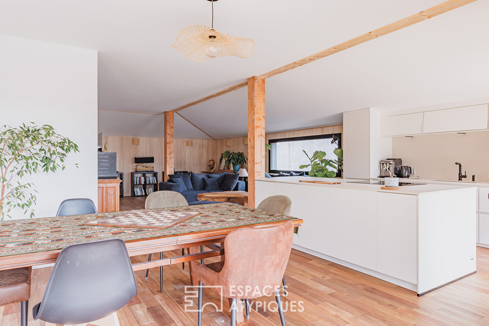 Charming wooden frame villa
