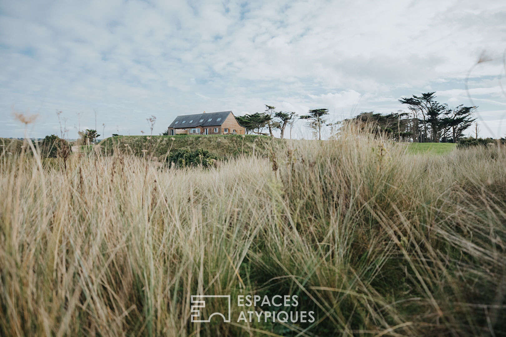 Propriété sur les dunes avec vue mer imprenable