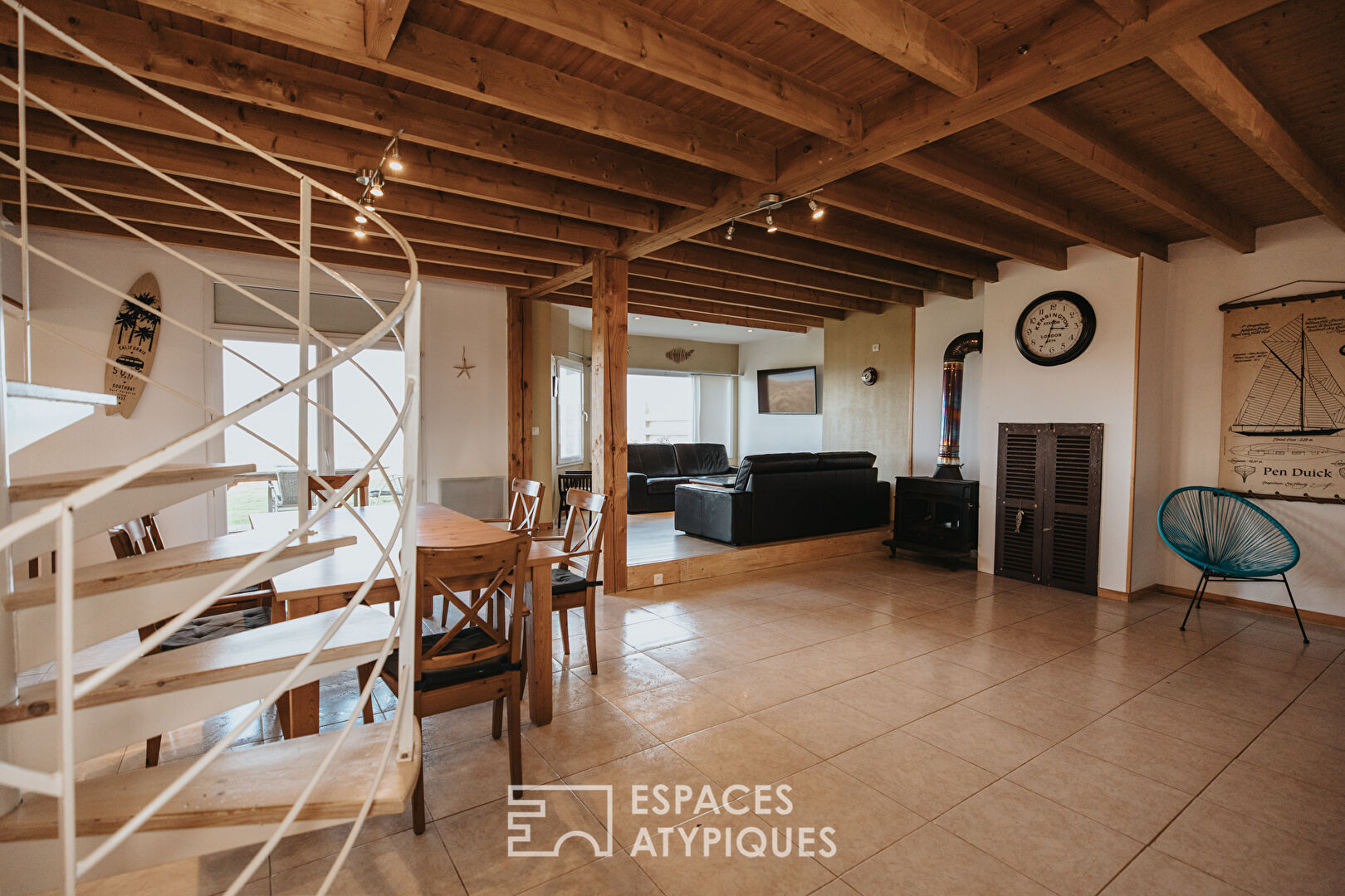Propriété sur les dunes avec vue mer imprenable