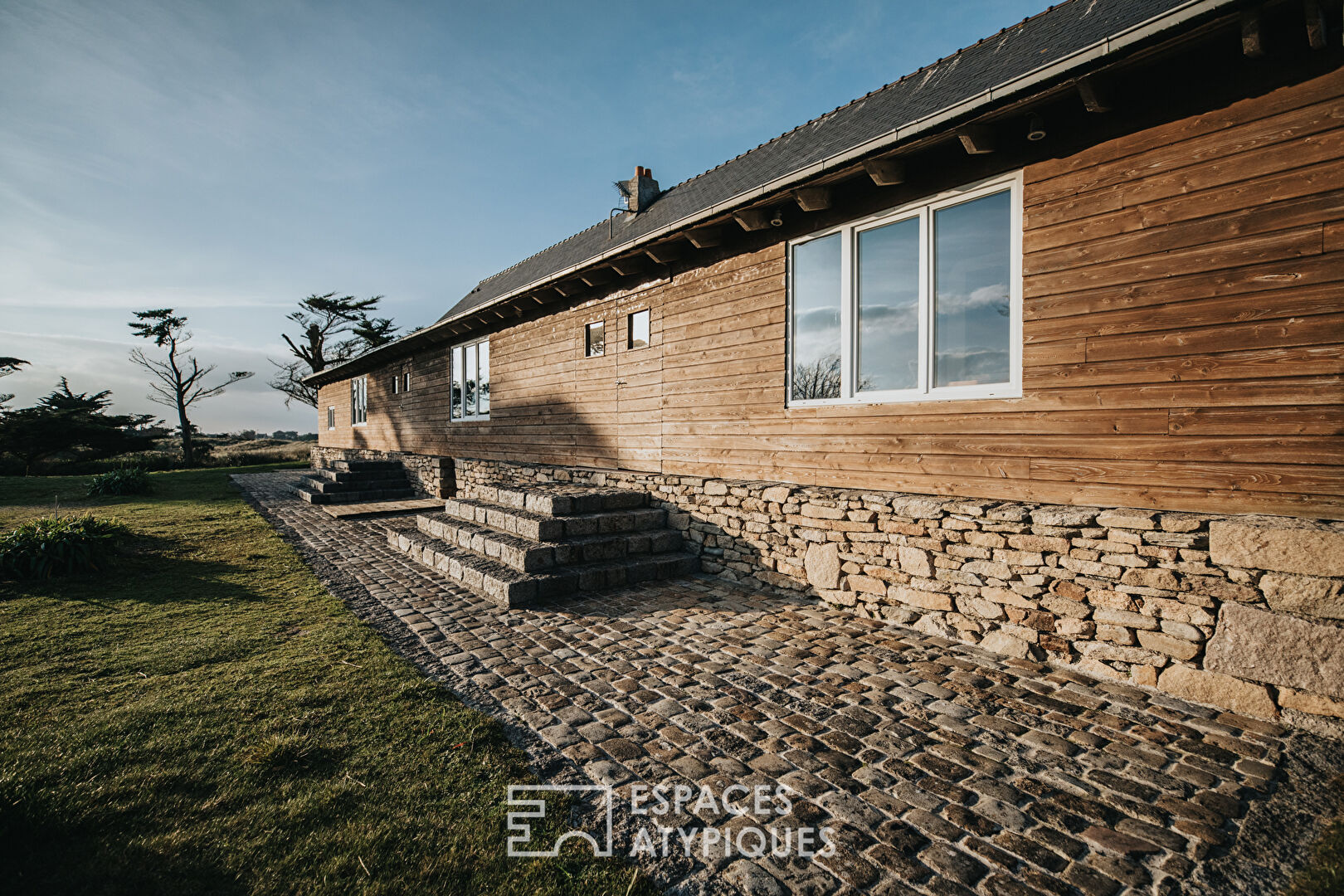 Propriété sur les dunes avec vue mer imprenable