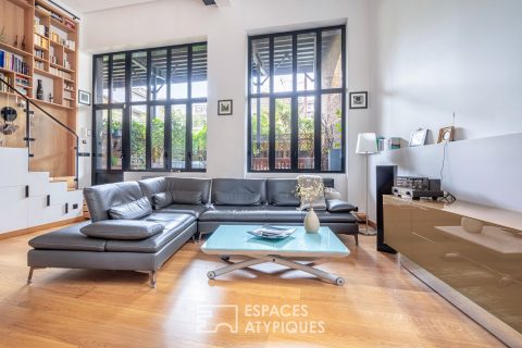 Loft en duplex avec terrasse