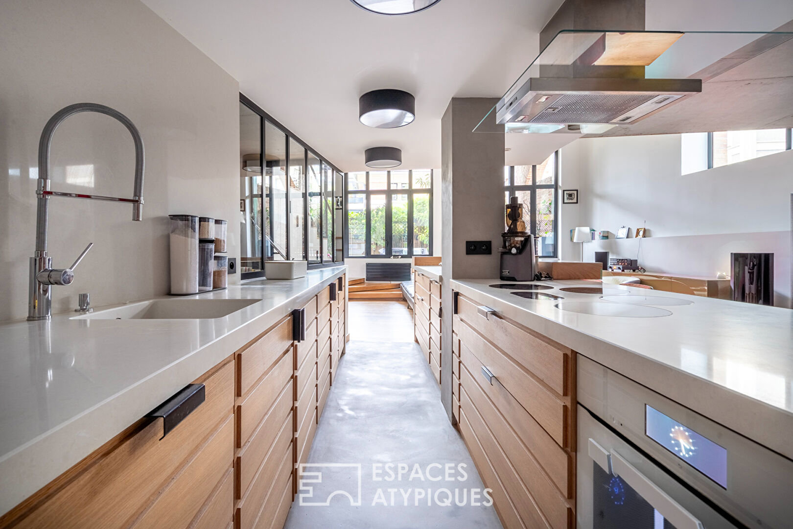 Loft en duplex avec terrasse