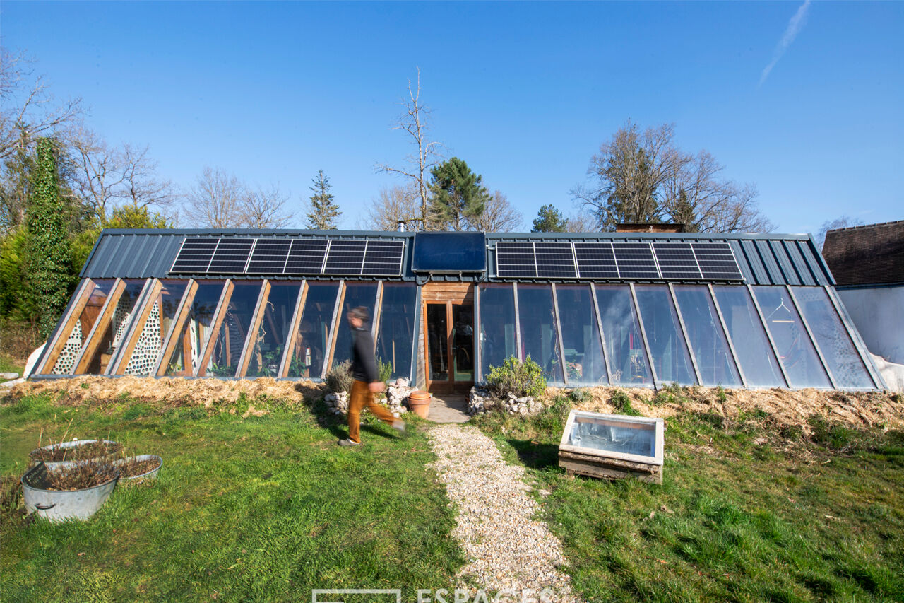 Earthship en plein coeur de la Sologne