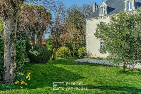 Elegant Mansion with Pool and Outbuildings in Haute-Goulaine