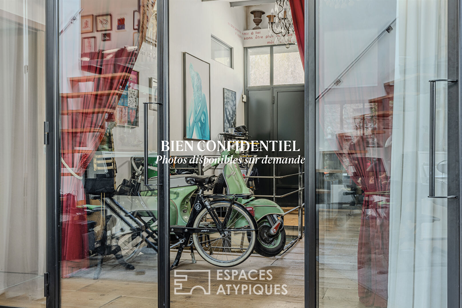 Loft d’exception en hyper-centre de Nantes avec ses volumes spectaculaires