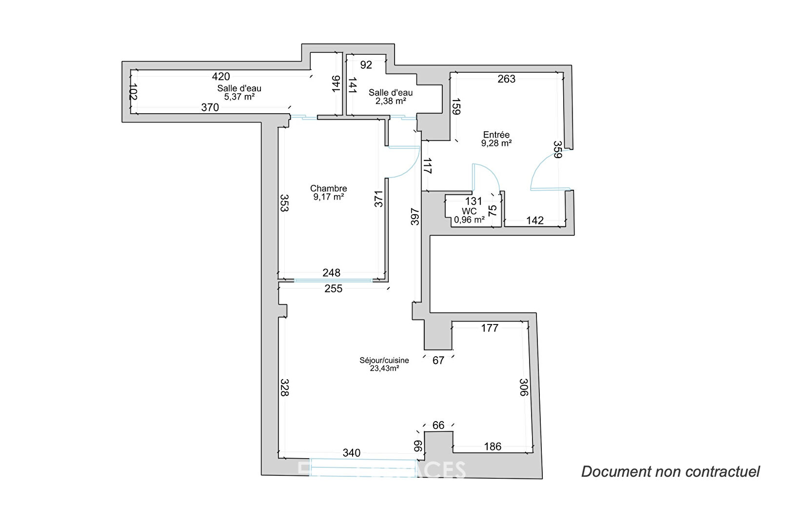 Appartement rénové et meublé Quartier Sentier