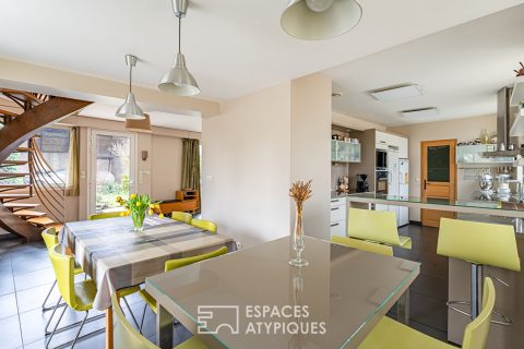 Authentique corps de ferme rénové aux multiples possibilités