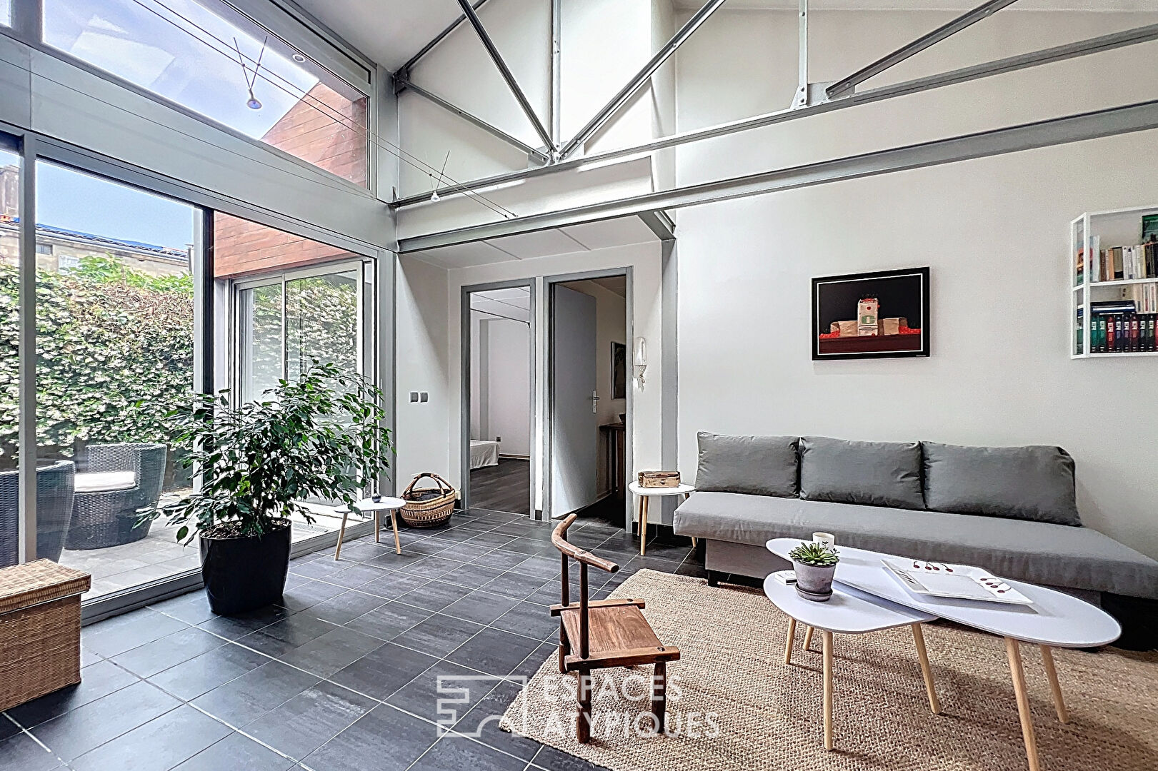 The industrial loft with terrace