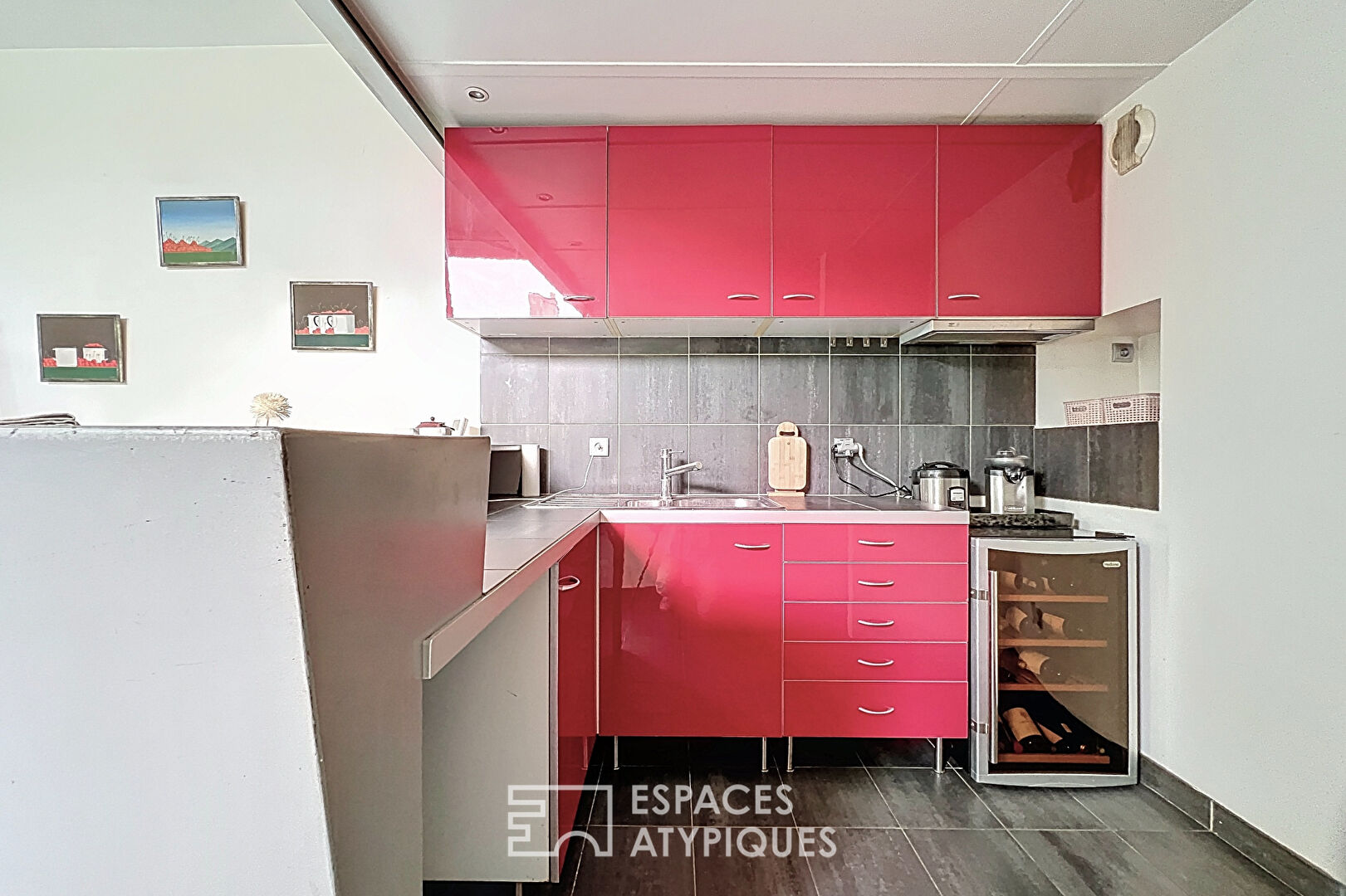 The industrial loft with terrace