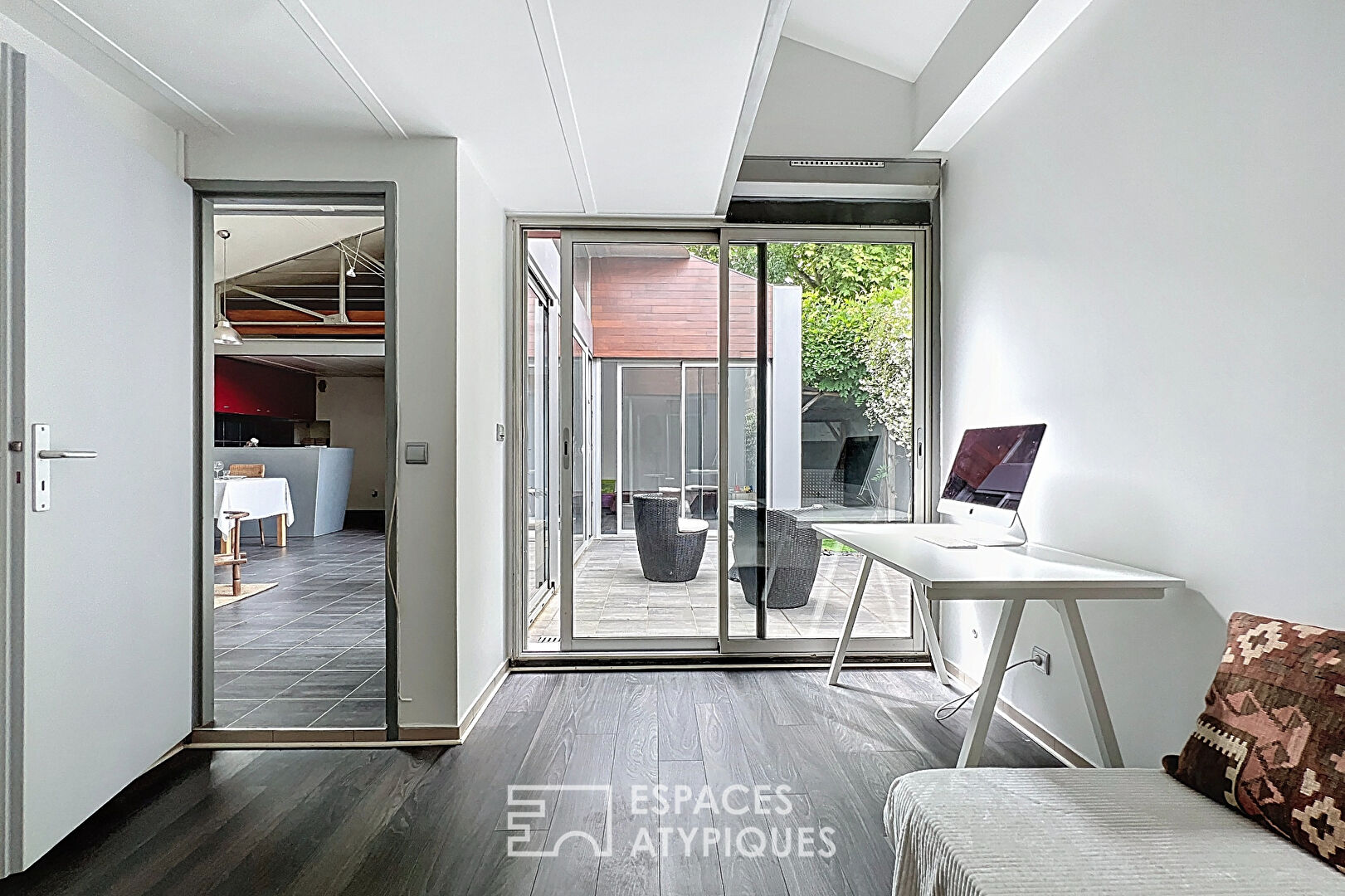The industrial loft with terrace