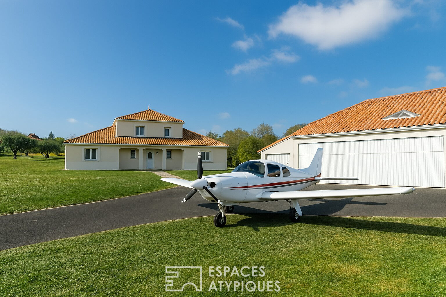 Maison Contemporaine dans Village Aéronautique : Luxe et Exclusivité