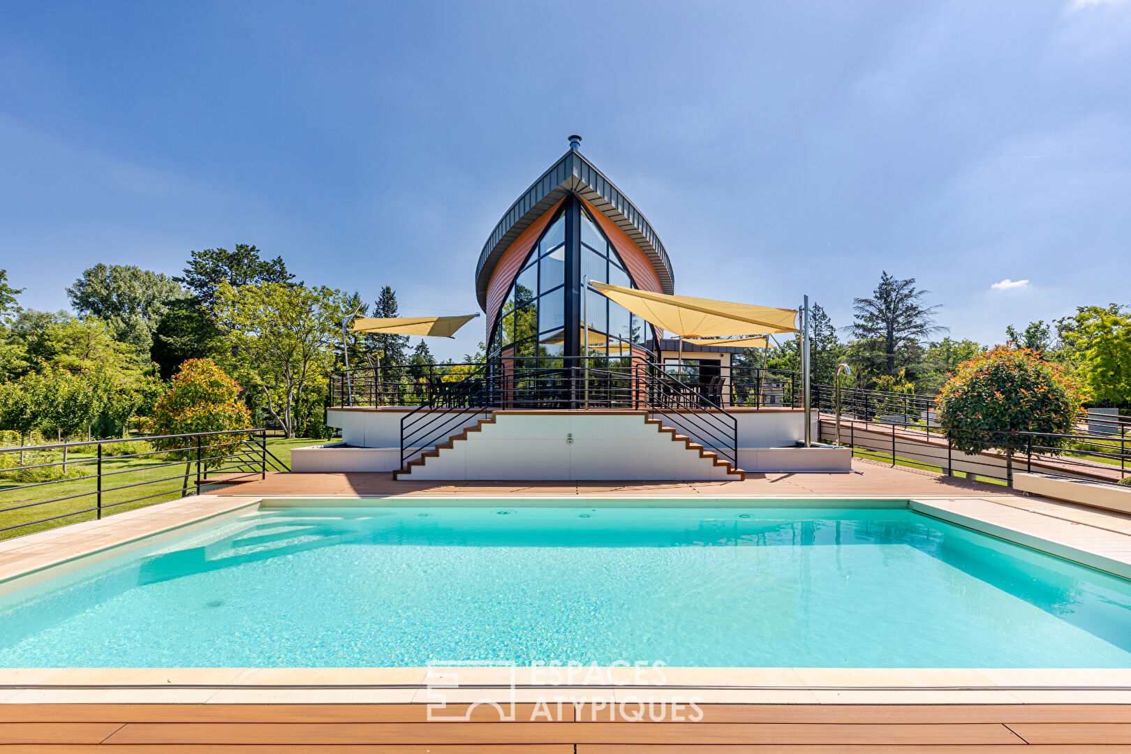 Architect’s house, a boat in the land of the Impressionists