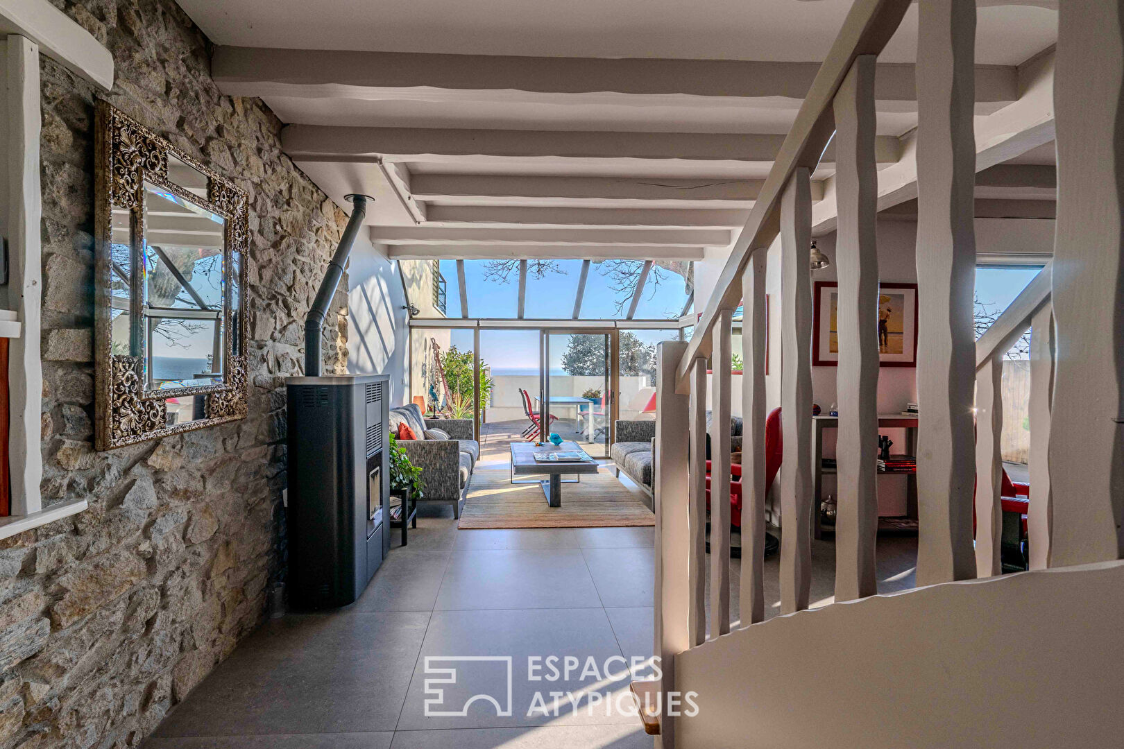 Maison face mer sur le quartier privilégié de Porcé