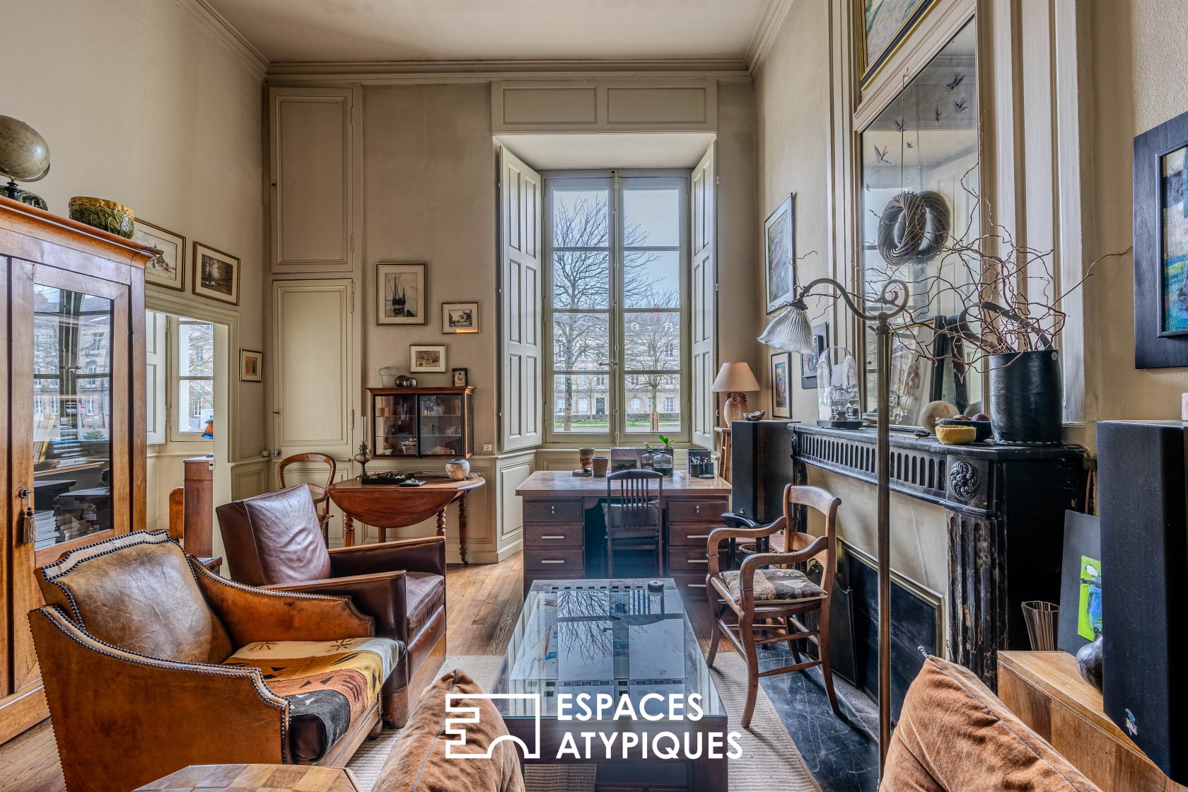 Appartement de charme au cœur historique de Nantes, dans un ancien hôtel particulier classé