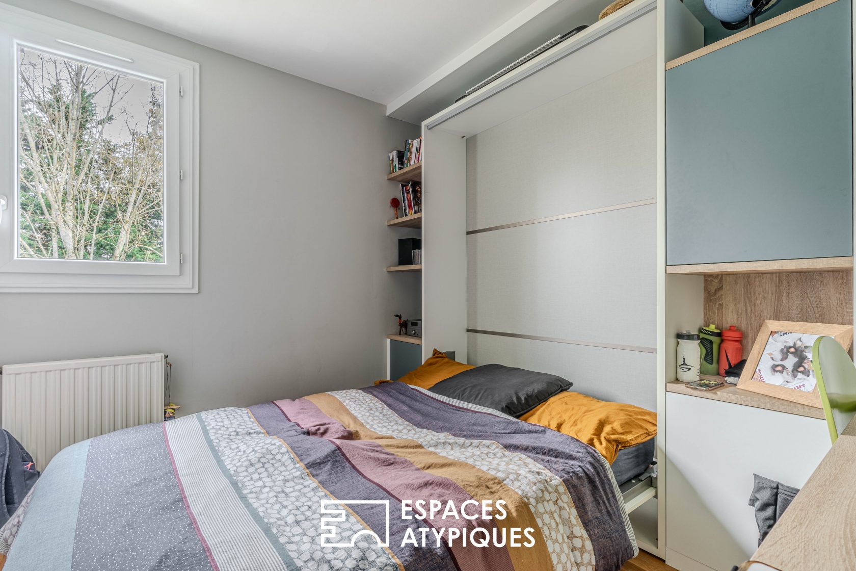 NANTES – ERAUDIÈRE Un duplex familial à l’esprit maison, avec jardin privatif