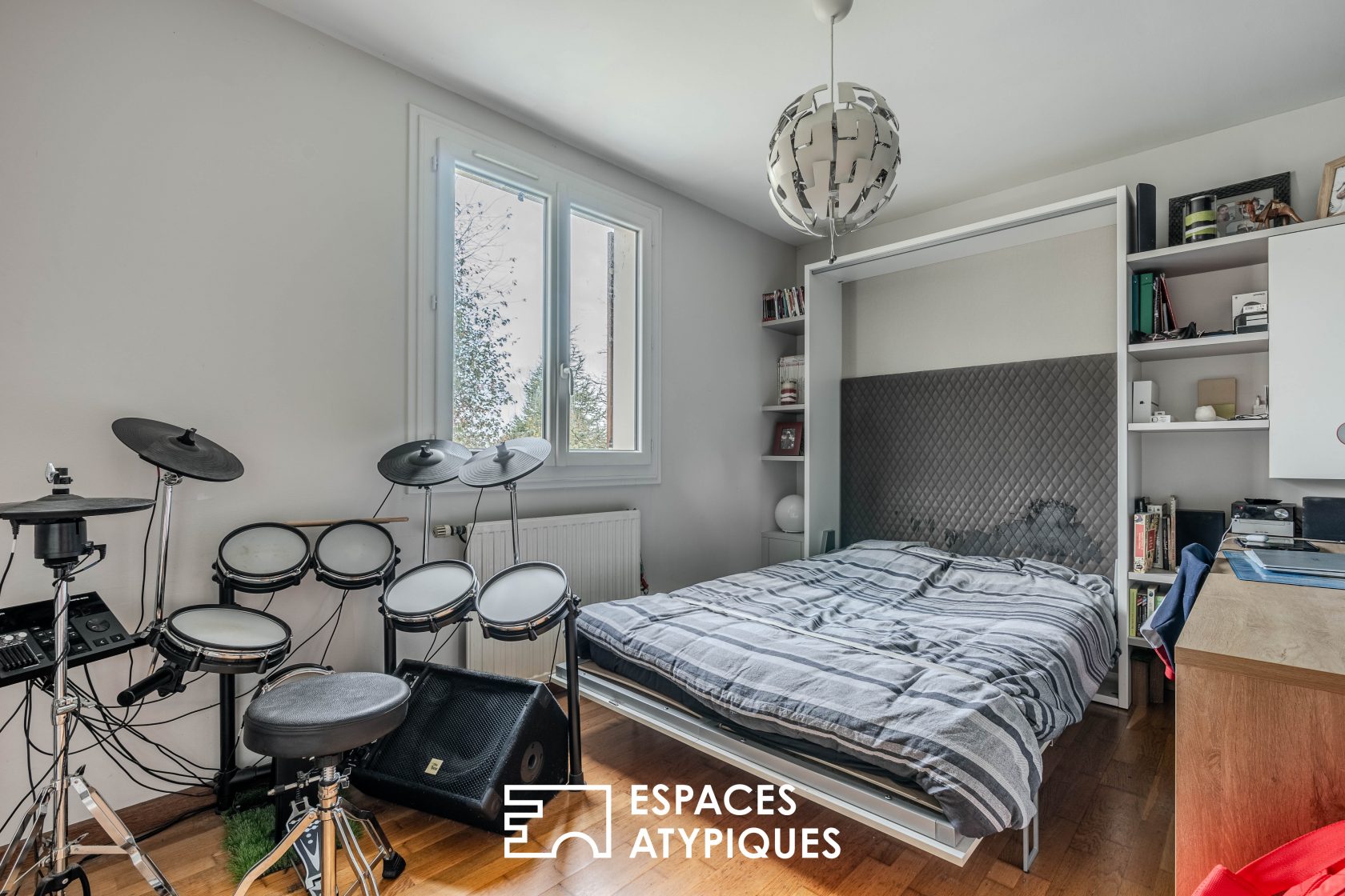 NANTES – ERAUDIÈRE Un duplex familial à l’esprit maison, avec jardin privatif