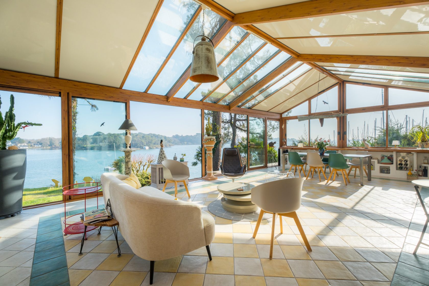 Maison vue dominante sur le Golfe du Morbihan à Baden