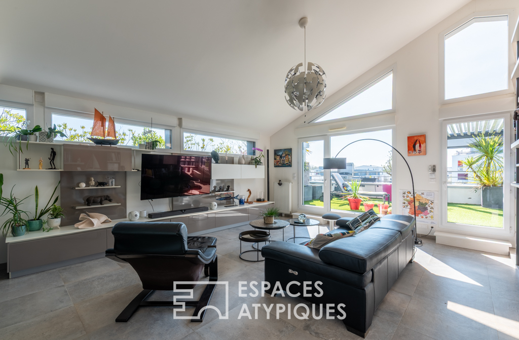 Une maison sur le toit – Cesson-Sévigné centre ville