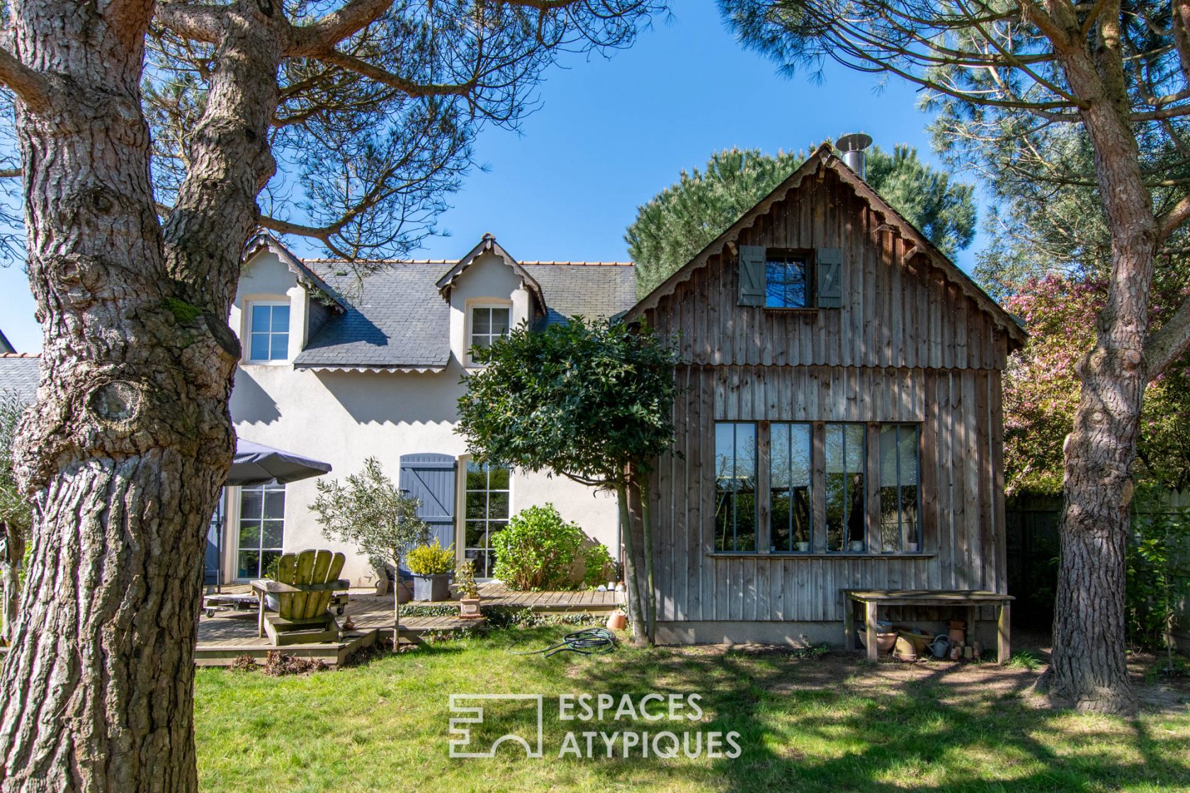 Maison aux airs de vacances aux portes d&rsquo;Angers