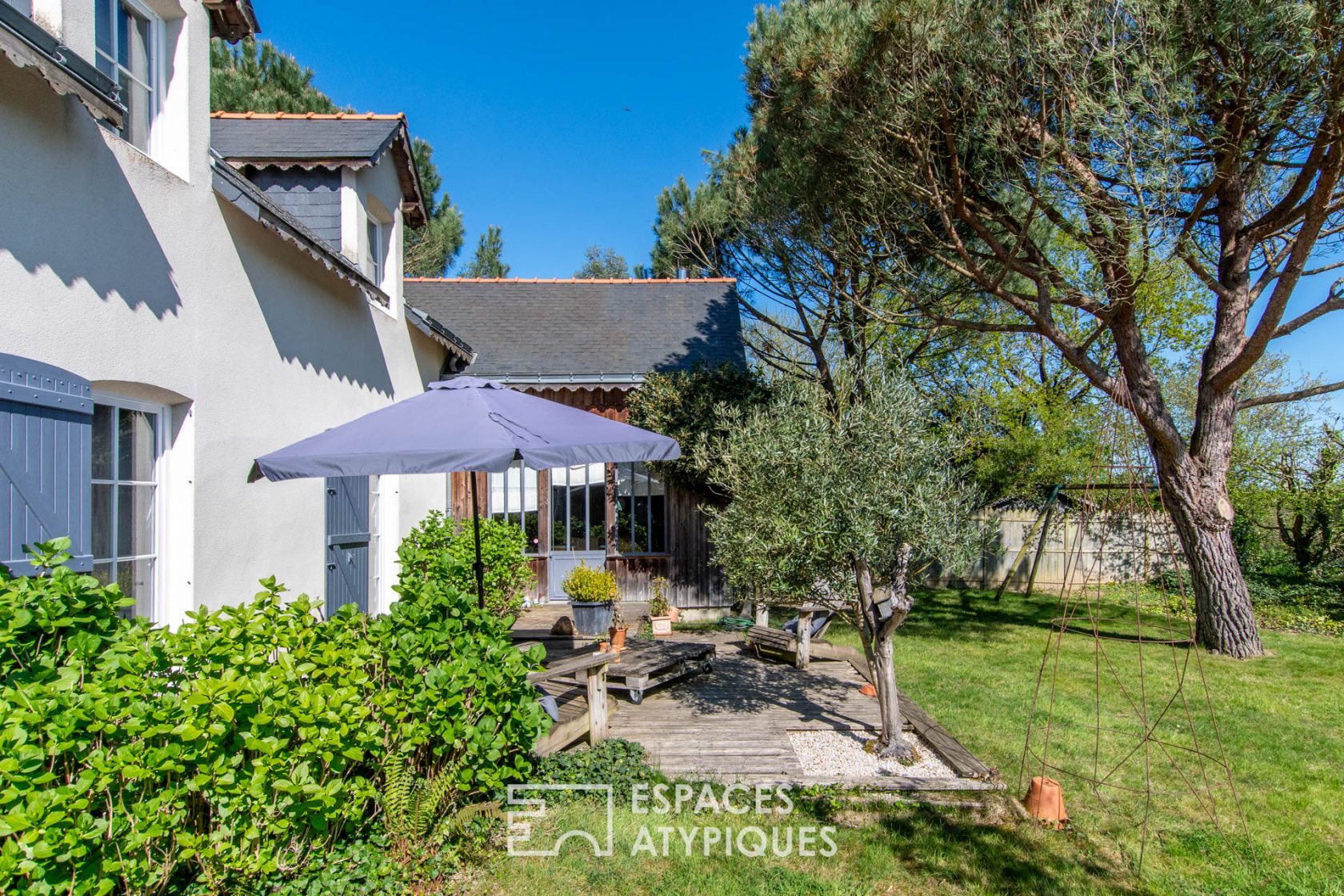 Holiday-style house on the outskirts of Angers.