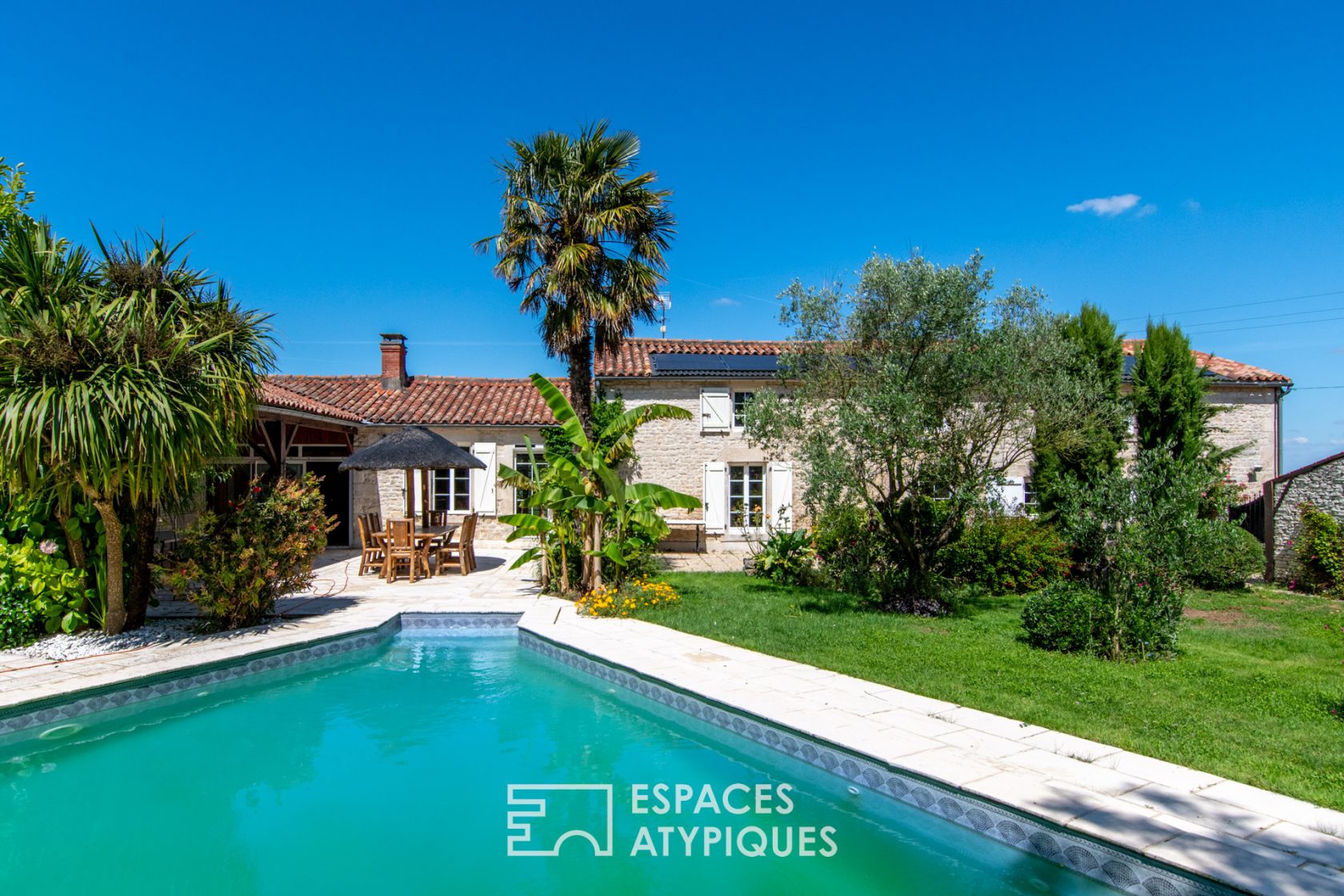 Maison de charme avec piscine
