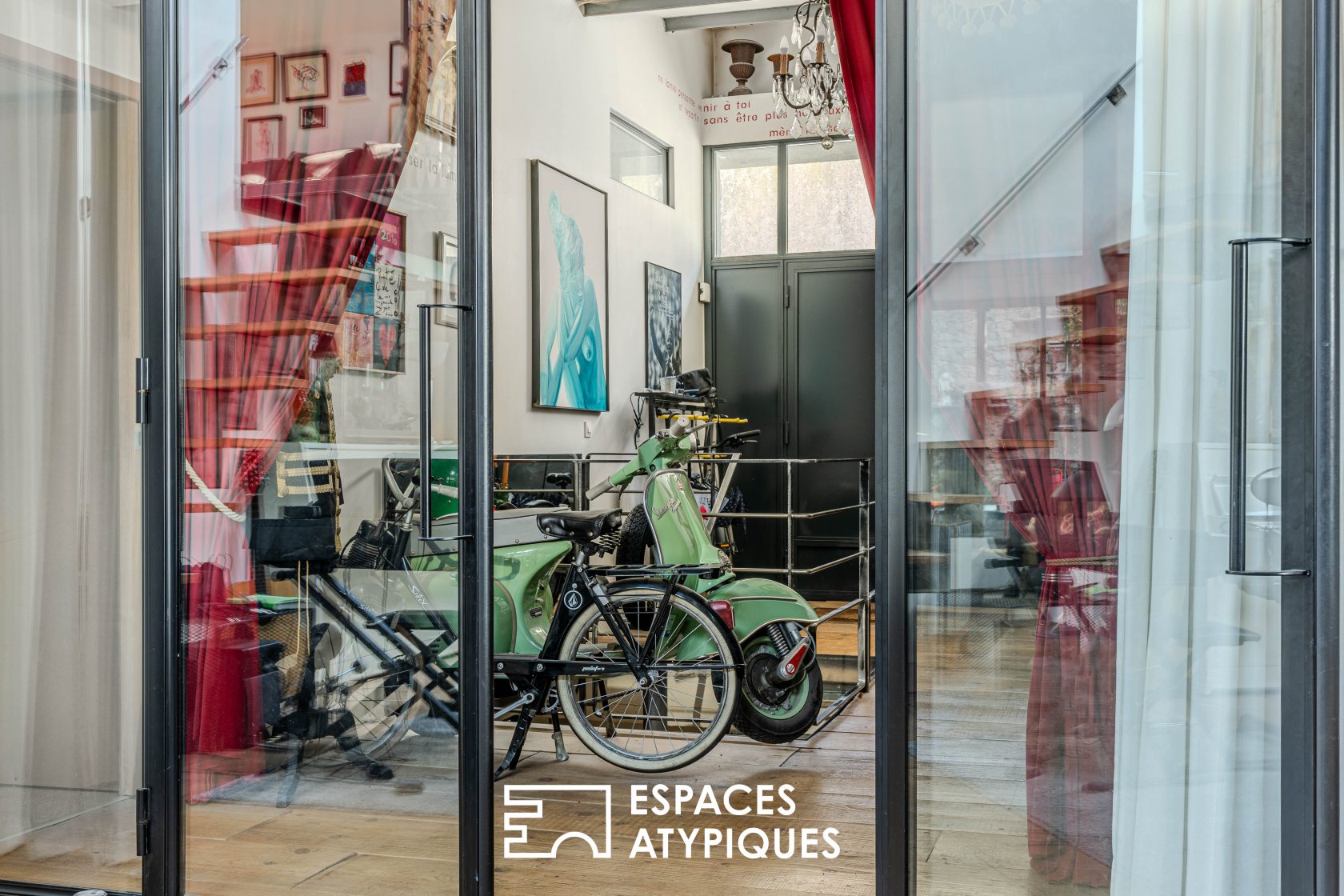 Loft d’exception en hyper-centre de Nantes avec ses volumes spectaculaires