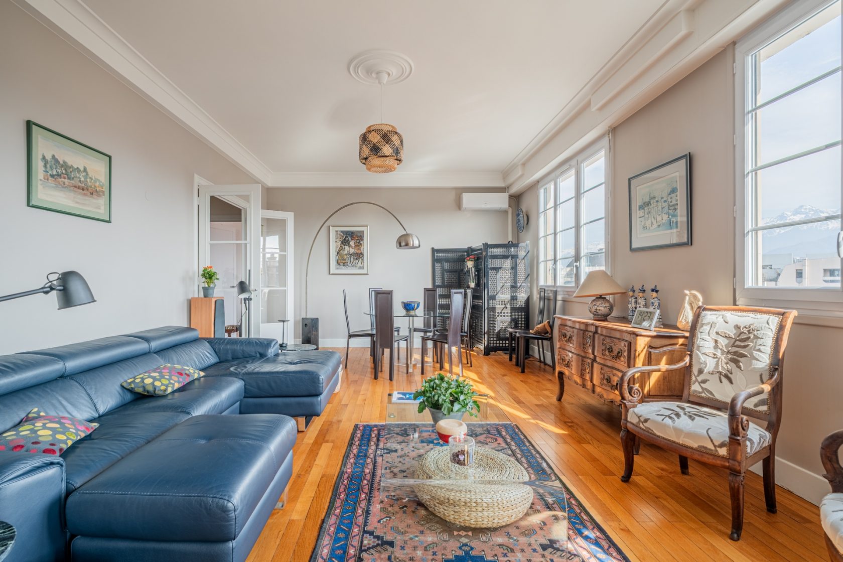 Very nice apartment in the heart of the city with panoramic view