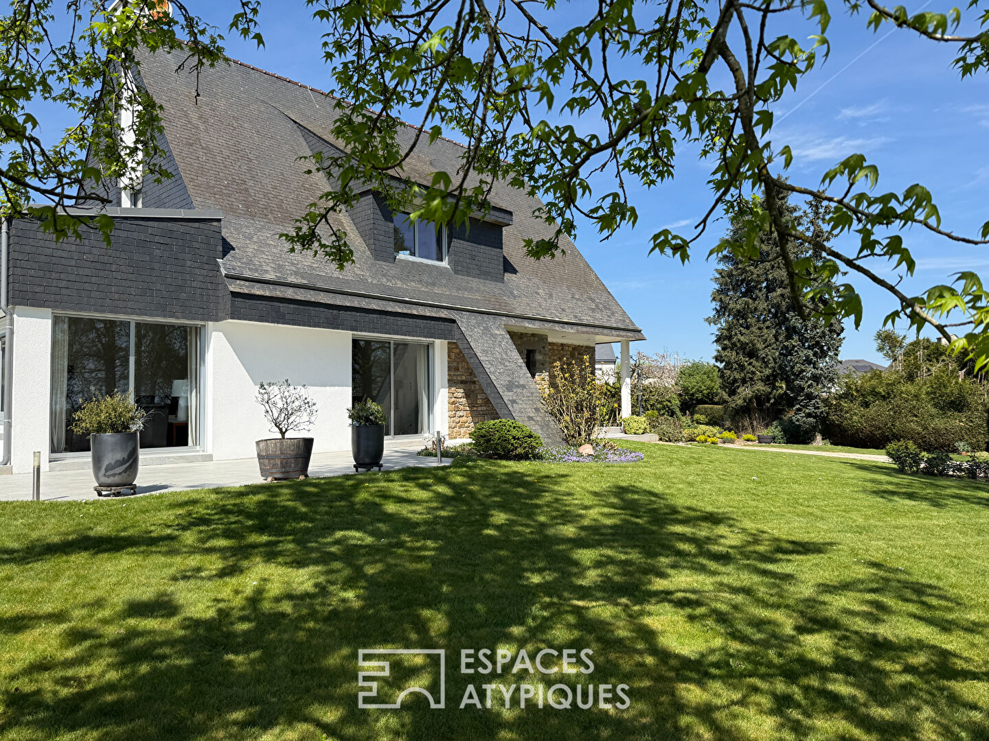 Maison d’architecte à quinze minutes au Sud de Rennes