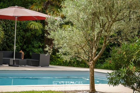 Ancien chai réhabilité en bord de Dordogne