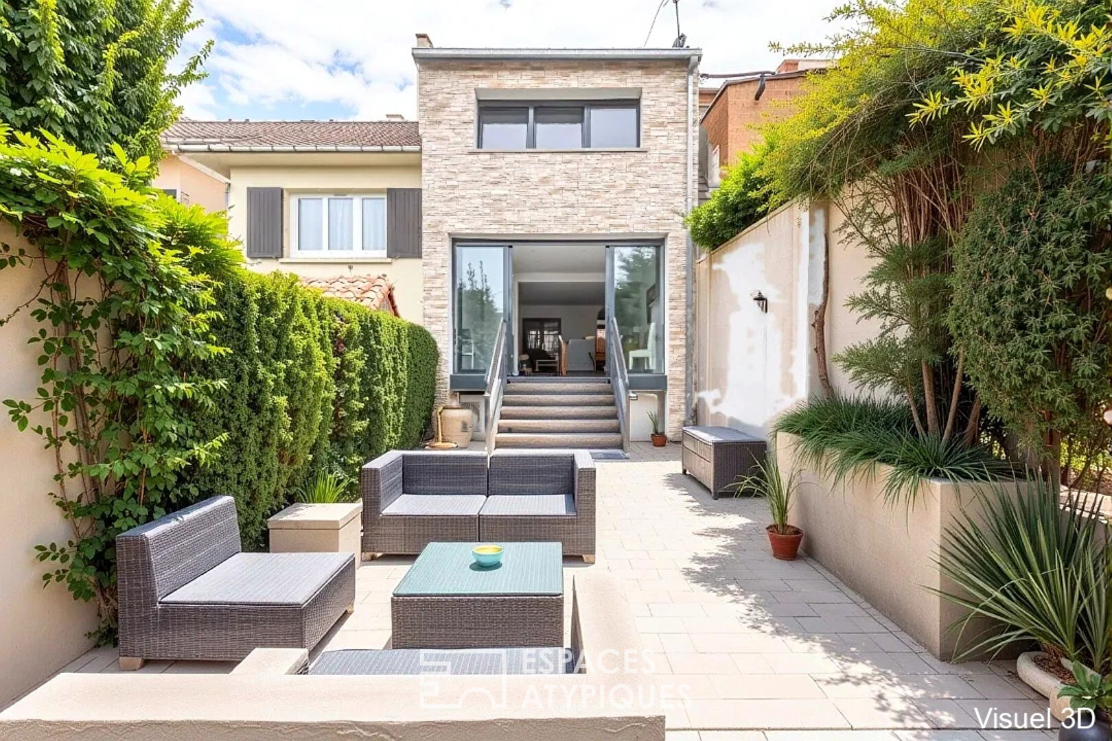 Maison avec terrasse et jardin
