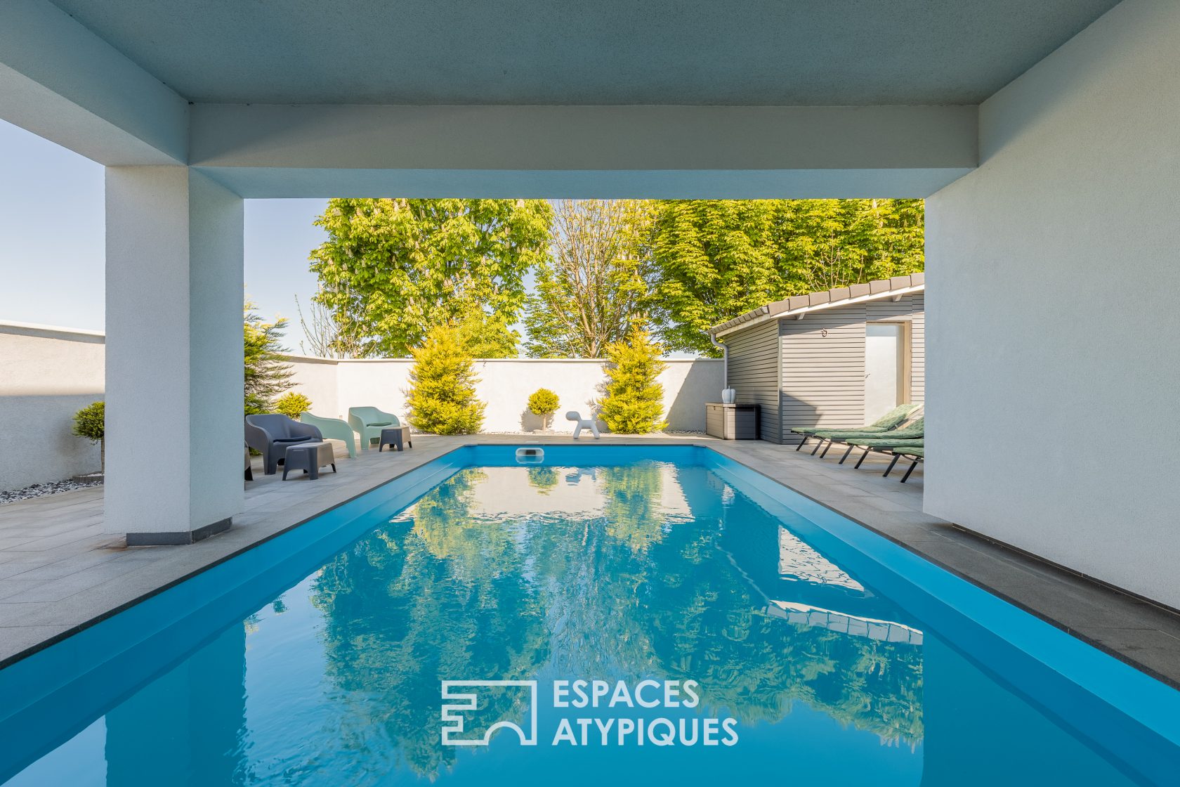 Maison d’architecte aux prestations haut de gamme