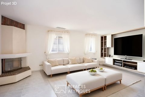 Un esprit Loft sous les toits