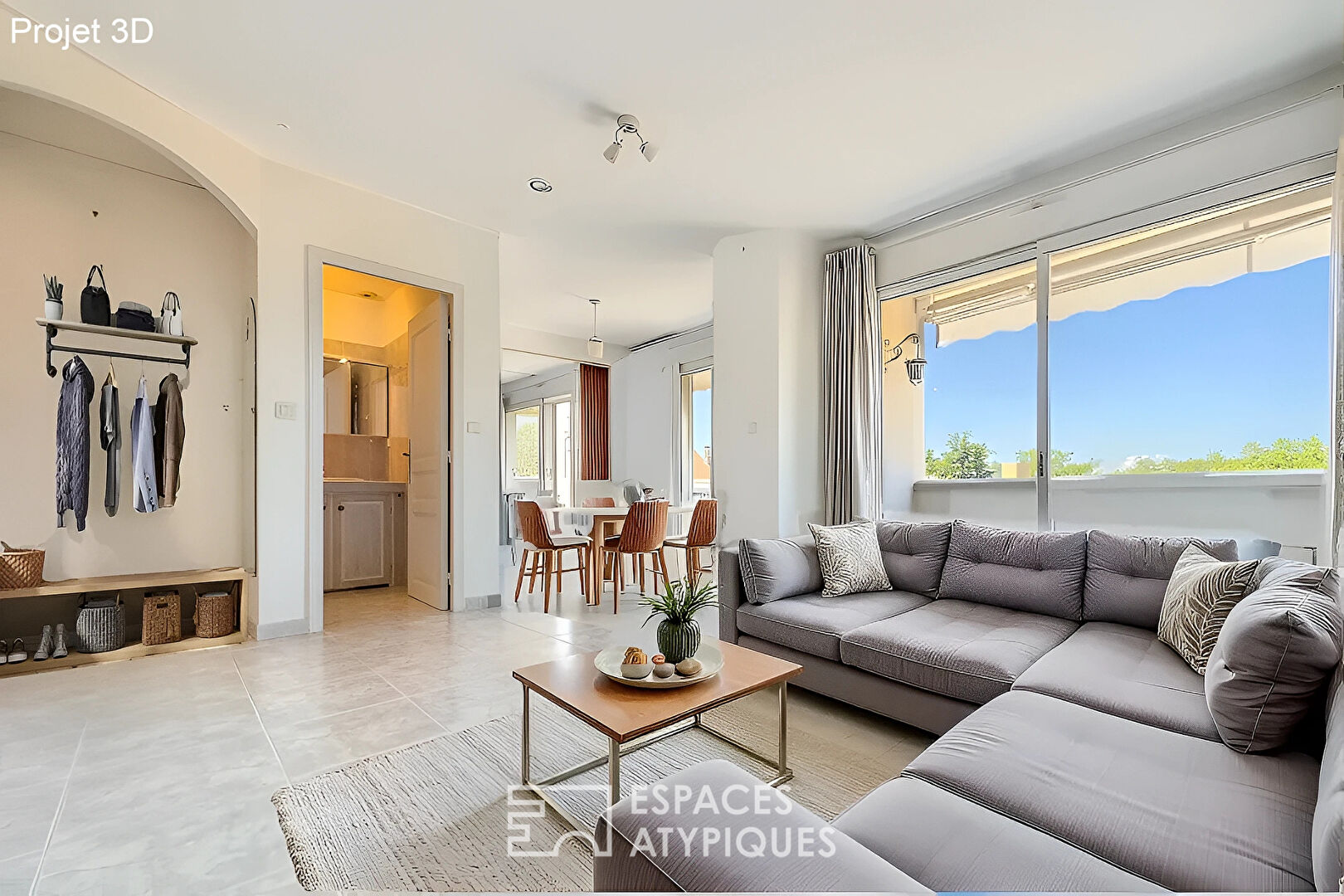 Un esprit Loft sous les toits