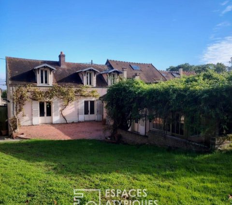 Country house with natural charm on the hillsides of Asnières sur Oise…
