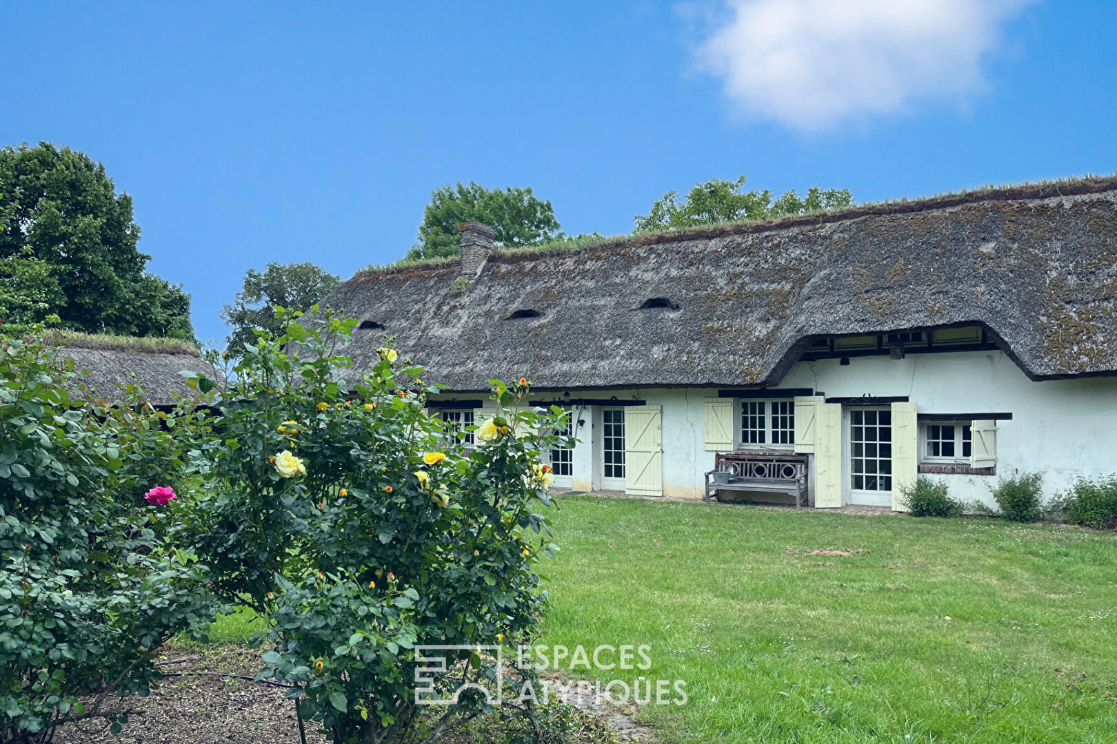 Authentique chaumière normande au calme